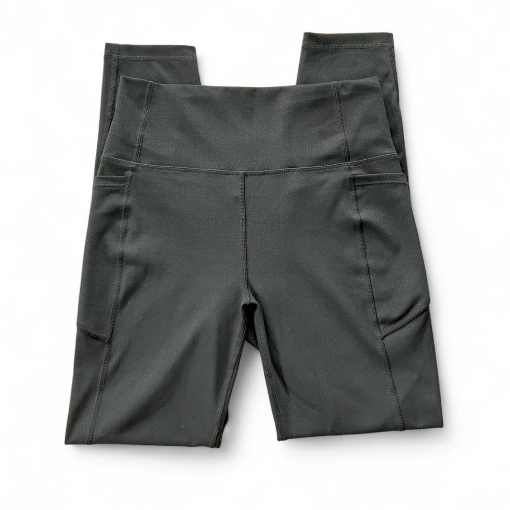 J.Crew Active CloudStretch High-Rise Side Pocket Leggings Black Small